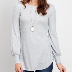 NWT Maurice’s XL black and white print top